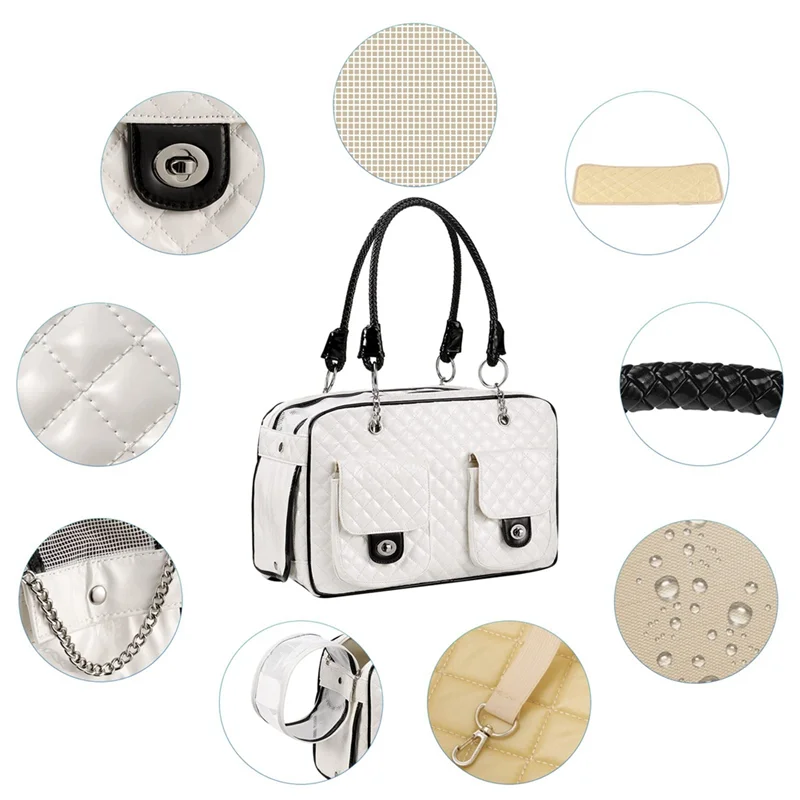 

AB66-Fashion Pet Backpack Cat Dog Pet Backpack Portable Pet Carrying Handbag For Travel Walking Large Capacity Pet Backpack