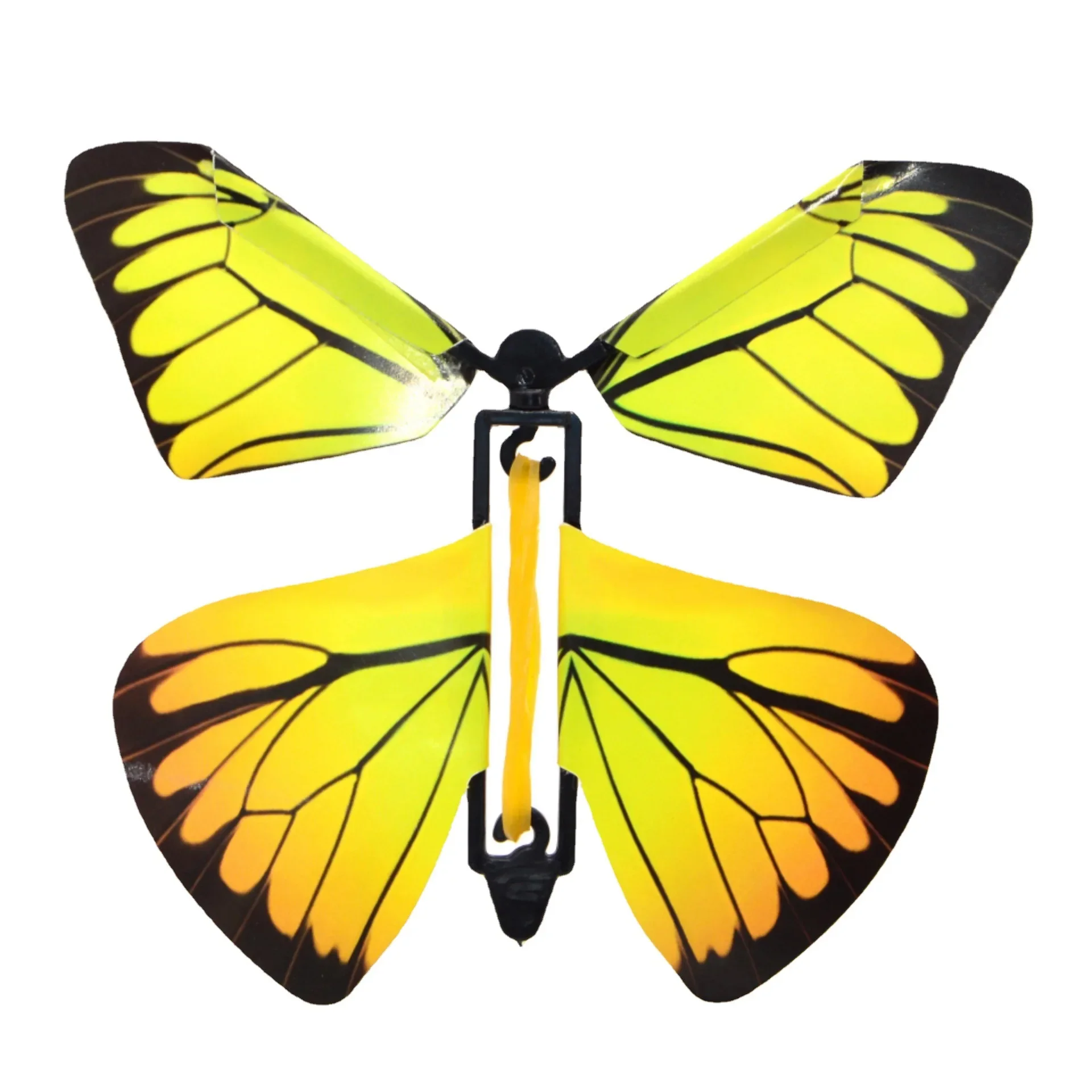 

Magic Paper Flying Butterfly Worked Elastic Band Toys Hand Transformation Multi Butterfly Props Adults Funny Surprise Toys Gifts
