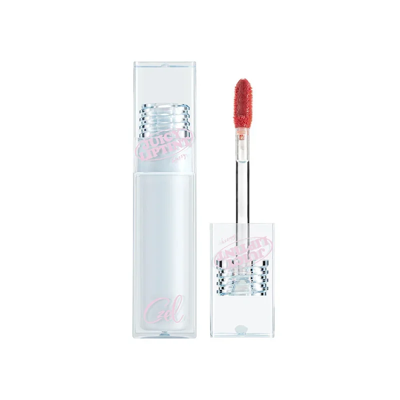 CZEL Aqua Mirror Lip Glaze Non-Fade Non-Stick Nude Pink Transparent Lipstick ลิปกลอสใส