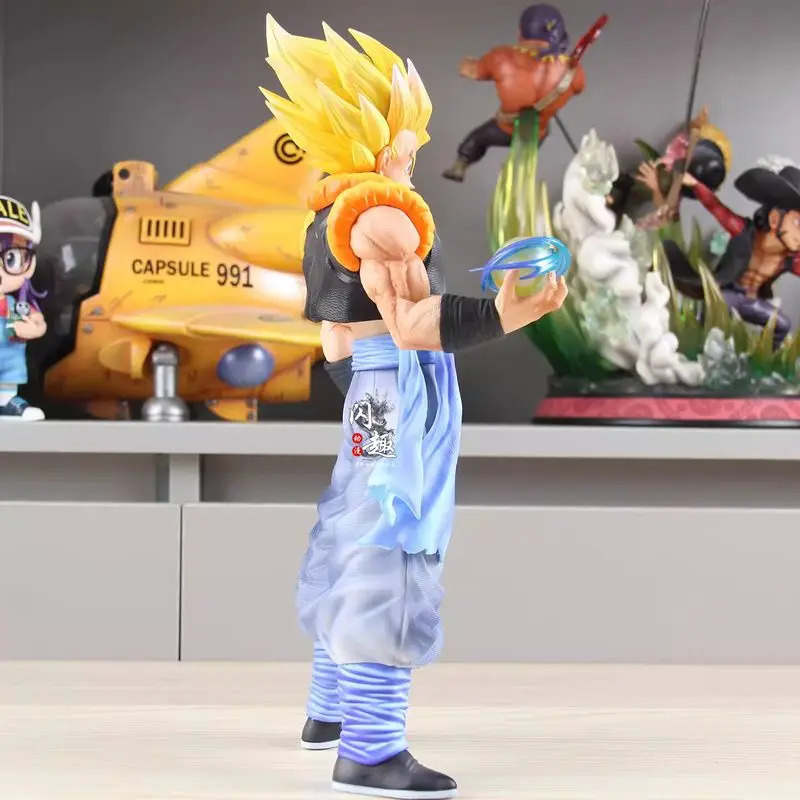 30cm ドラゴンボールZ ゴジータ モデル 漫画 DBZ フィギュア GK スタチュー おもちゃ アニメ ゴジータ アクションフィギュア 装飾品 周辺グッズ 子供向けギフト