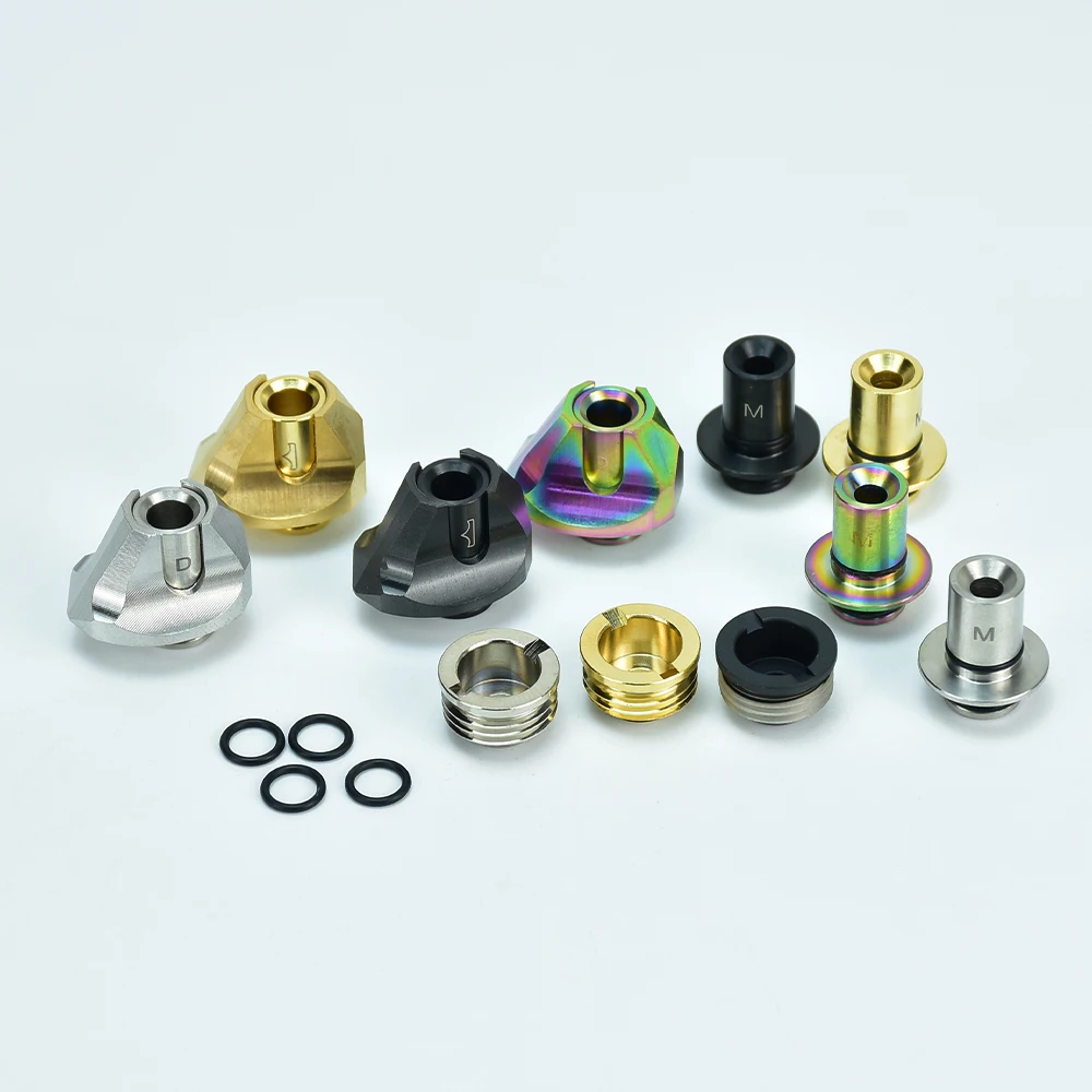 Wolfcoolvape VAPE Monarchy 510 Drip Tip Set DL/MTL E-cigarette atomizer accessories Billet Boro Tank Mod Billet Box MOD