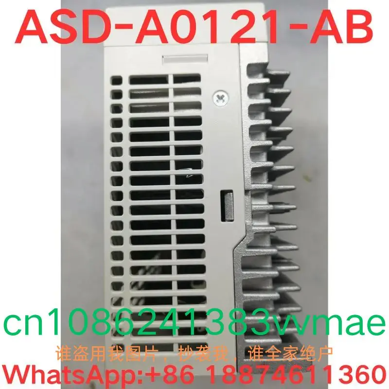 Teste de segunda mão OK, servo driver ASD-A0121-AB