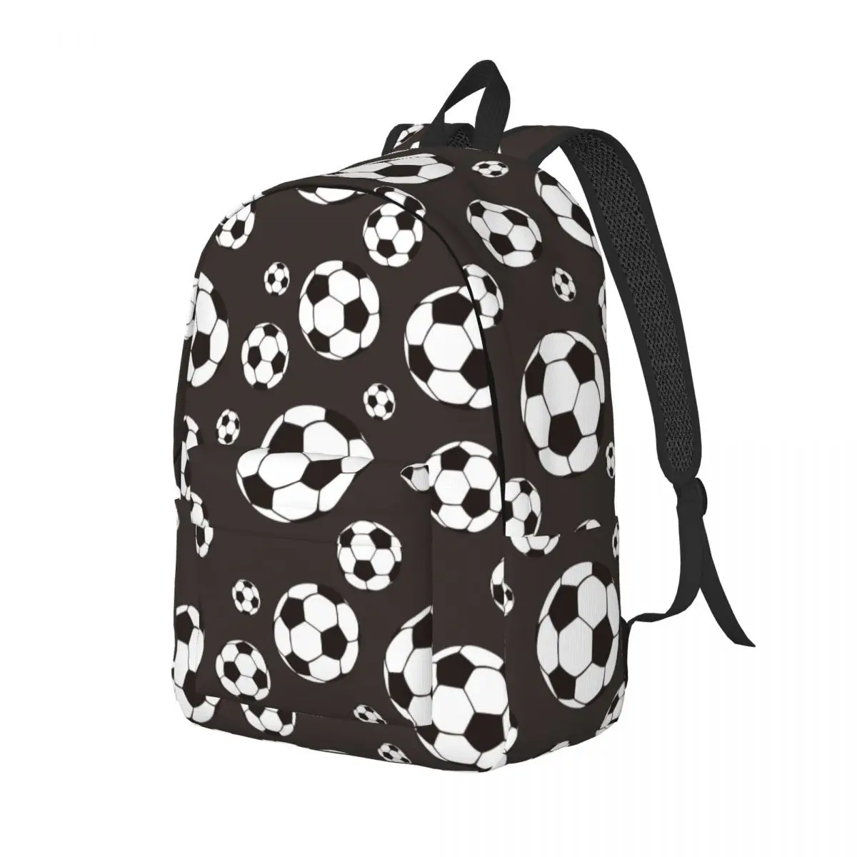 Soccer Balls Football Backpack for Boy Girl Kids Student School Bookbag Daypack Kindergarten Primary Bag Outdoor