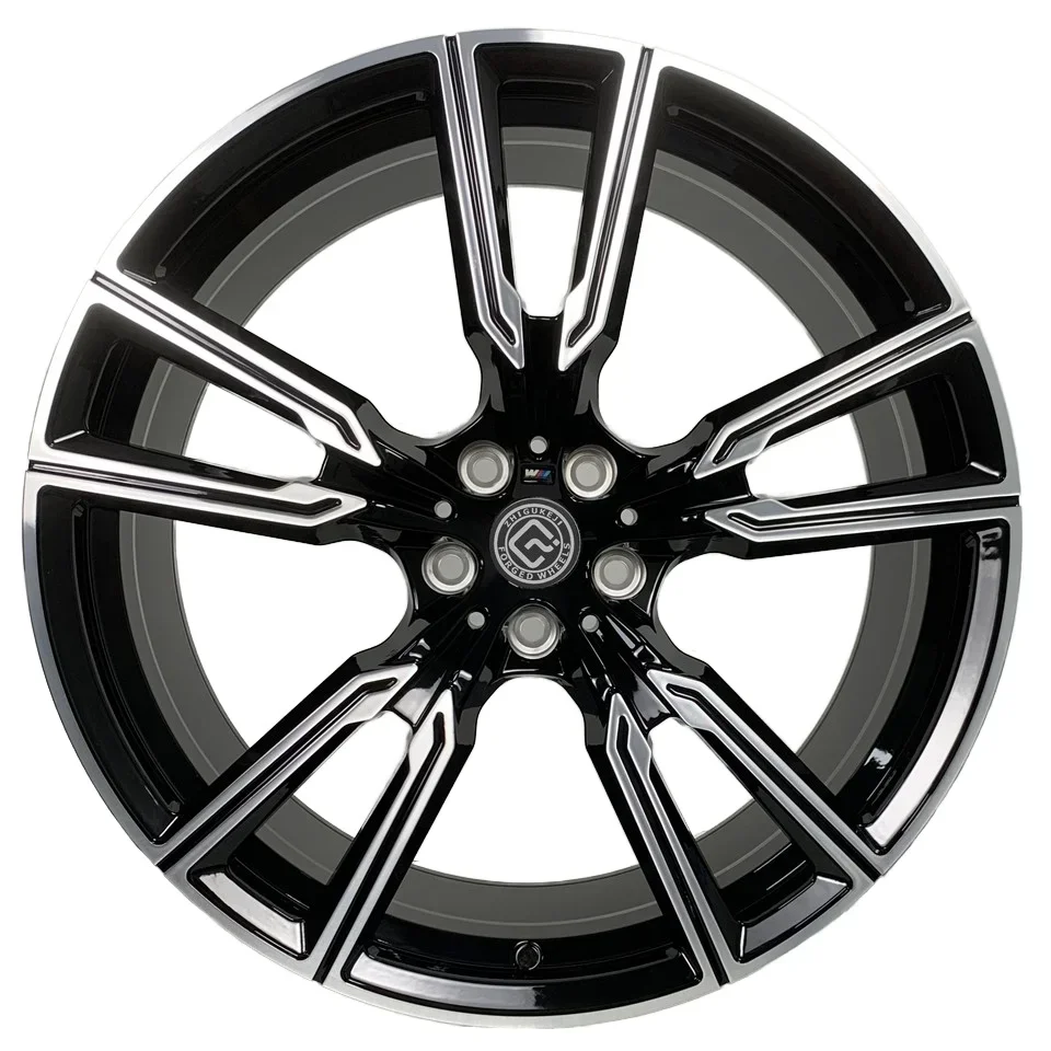

High Quality gloss black16-20 Inch Forged Passenger Car Wheels Gloss Finish with 5X112 PCD 21X9.5