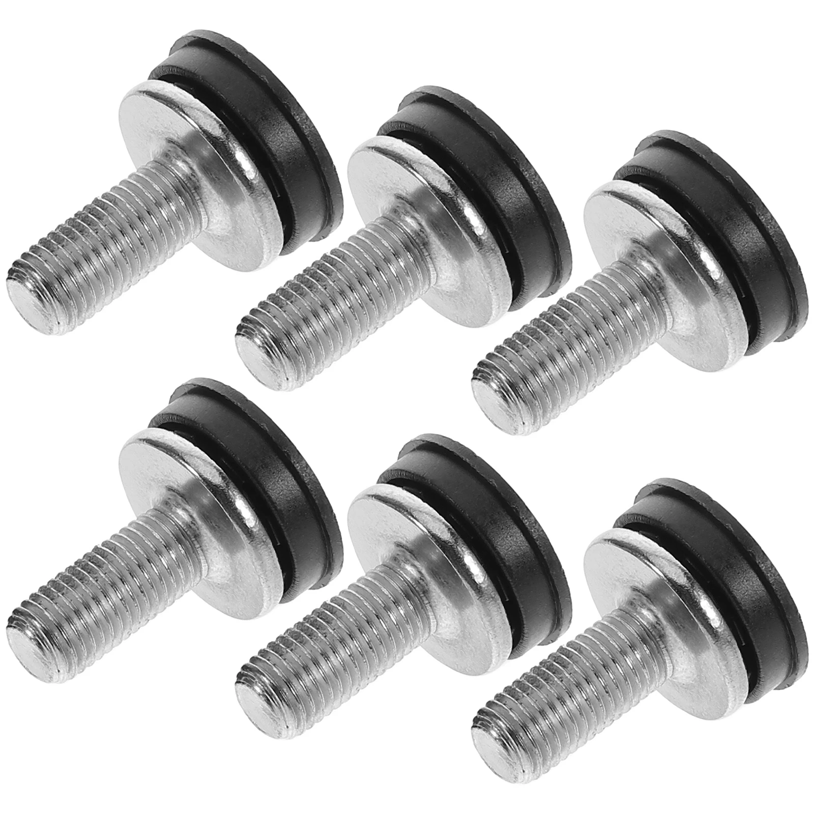 

6pcs Hexagon Socket Screws Waterproof Bike Crank Bolts Steel Crank Arm Nuts Bicycle Pedal Bolts Easy Install Durability
