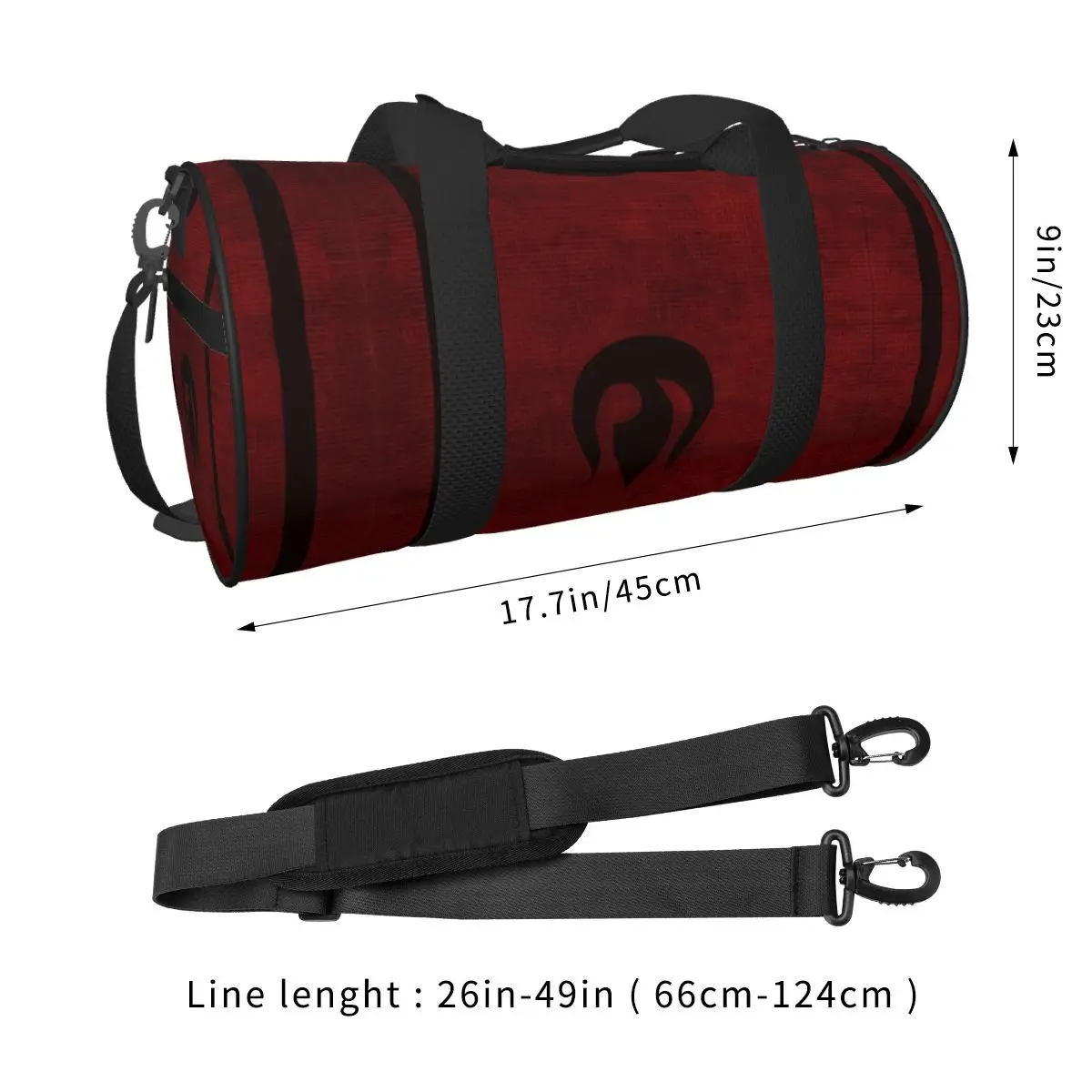 Atla Flag Of The Fire Nation Sports Bags A-Avatars Training Gym Bag Large Capacity Colorful Handbags Men's Outdoor Fitness Bag
