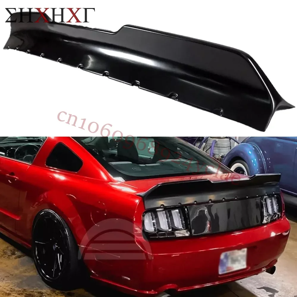 

car styling rear Ducktail Trunk Spoiler Wing matte Glossy Black Fits for 2005 2006 2007 2008 2009 for Ford Mustang 5Gen S197