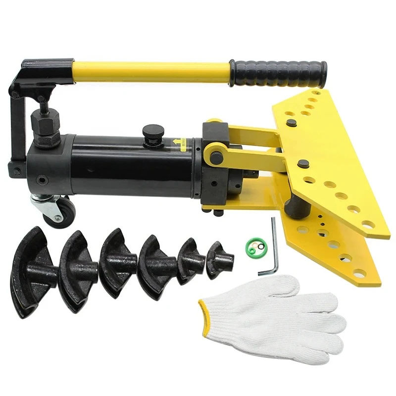 oo-New Manual Pipe Tube Bender Set Manual SWG-1 Pipe Bender Multifunction Steel Copper Tube Bending Machine Lever Type Bending