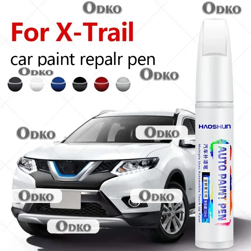 For Nissan X-Trail 2000-2025 T30 T31 T32 Paint Repair Pen Touch Up Scratch Remover DIY Auto Accessories Black White Silver Gray
