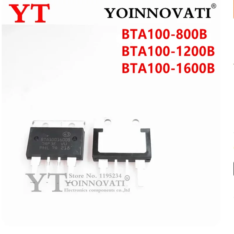 1PCS 100% New BTA100-800B BTA100-1200B BTA100-1600B BTA100-800 BTA100-1200 BTA100-1600 TOP4 Good quality