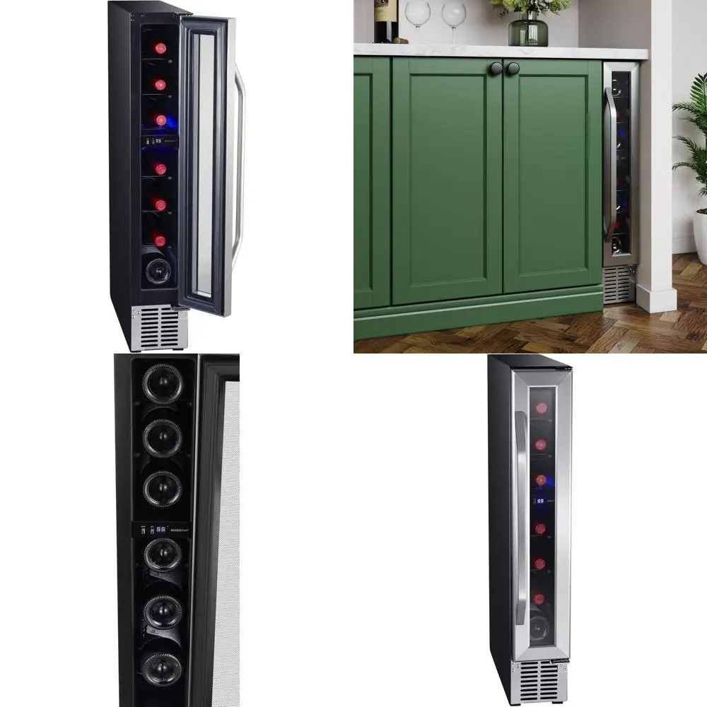 

Встраиваемый винный холодильник на 7 бутылок, 6 дюймов