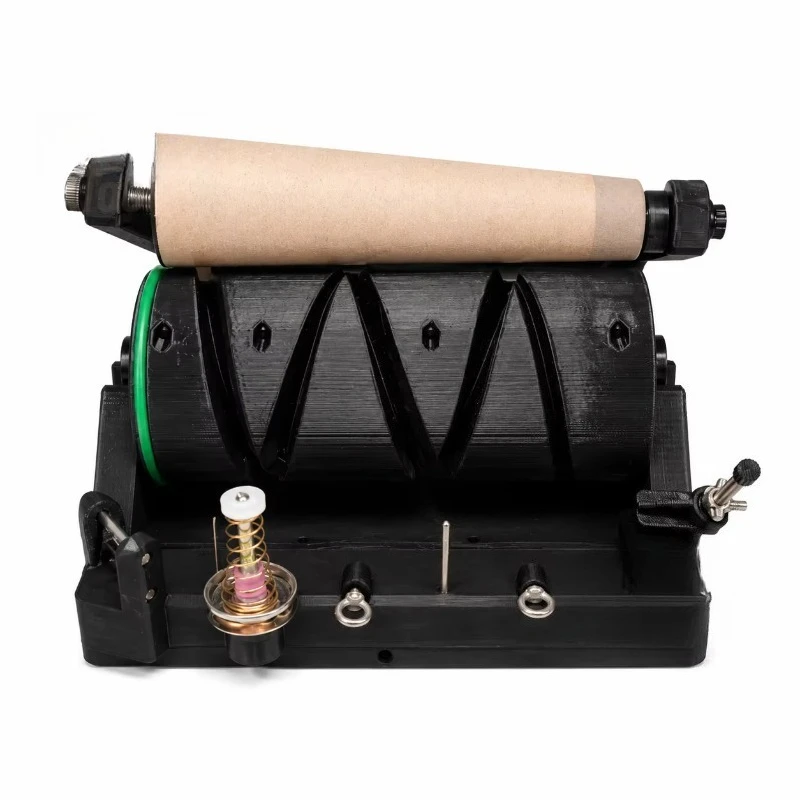Electric Yarn Winder with Automatic Yarn Guide and Plying Function Adjustable Speed Wool Winding Machine for Crochet Knitting