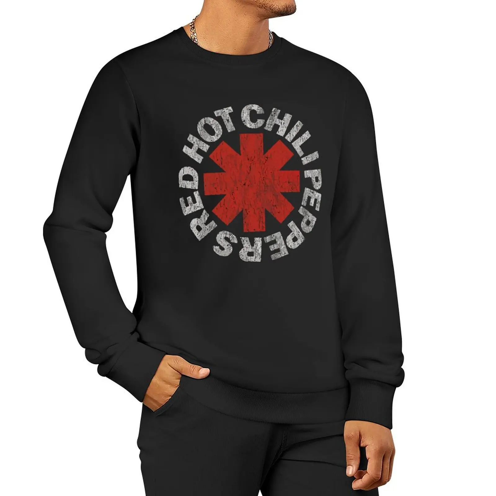 

Red Hot Chill Peppers Sweatshirt autumn anime clothing autumn new products aesthetic sweatshirts