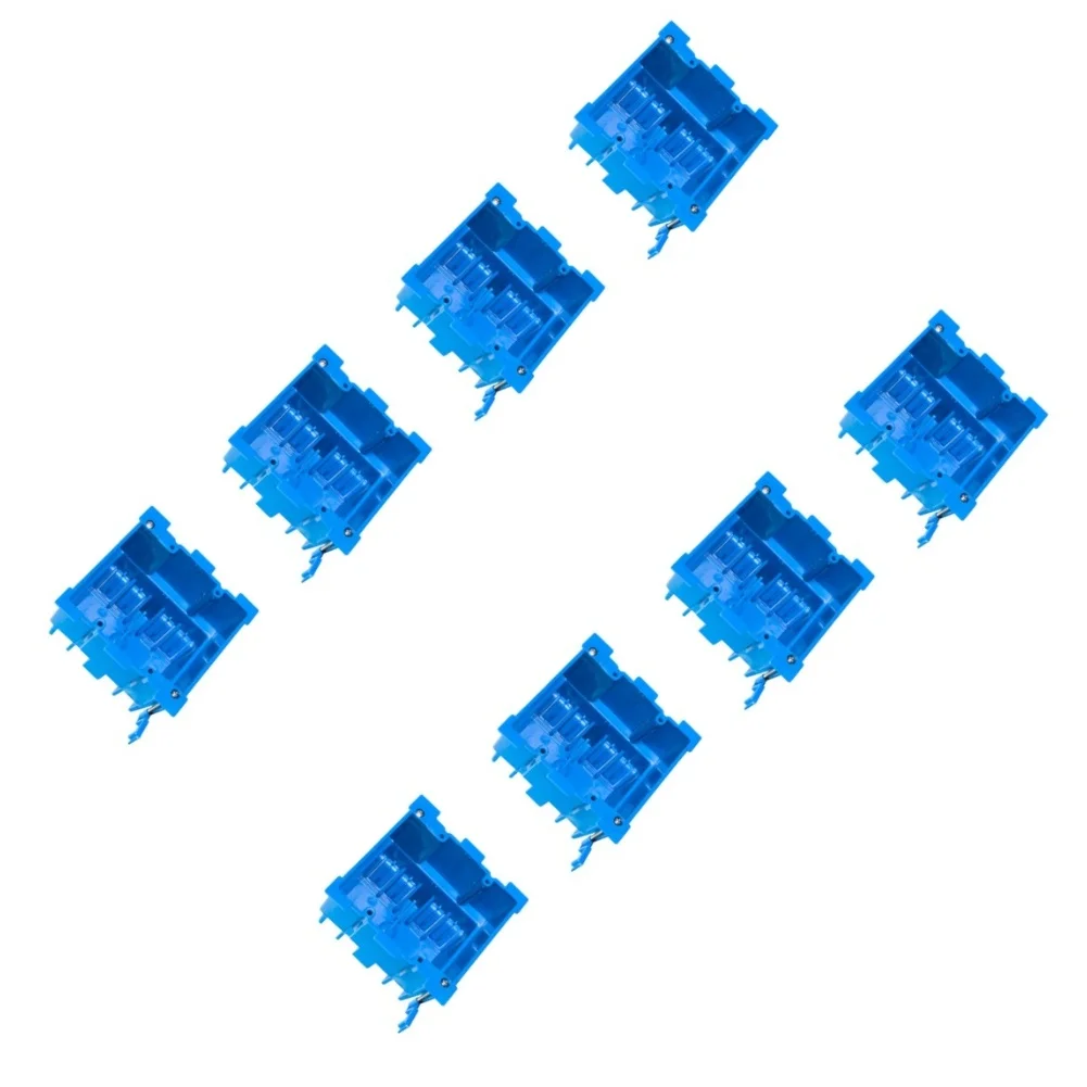 For Tight Spaces Flush Mount Junction Box Drywall Outlet Box Tight Space Fit Non-conductive Plastic For Wall Switches