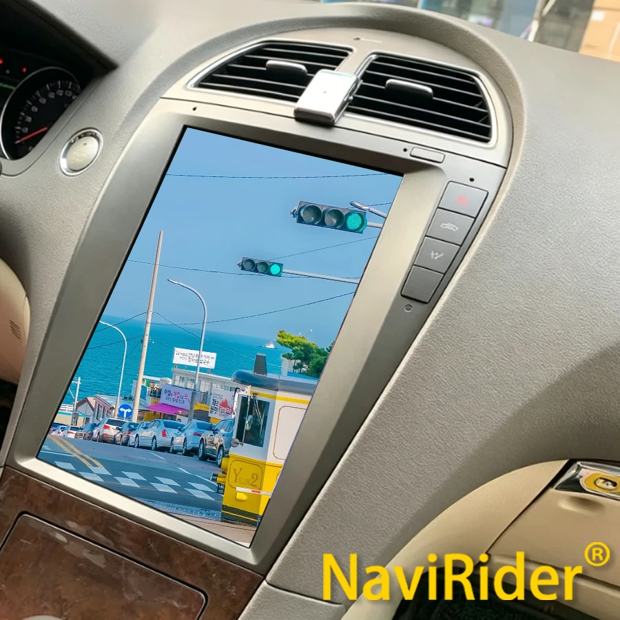 Yes 12.8 Inch  Android 14 Touch Screen Car Radio For Lexus ES240 ES350 2006 2007 2008 - 2012 GPS Multimedia Stereo 360 Panoramic