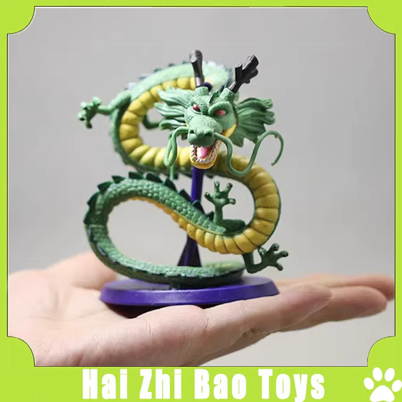 Seven Dragon Pearl Small Dragon Green Dragon Green Chinese Loong Handmade Model Ornaments Ornaments Dolls Desktop Ornaments Gift