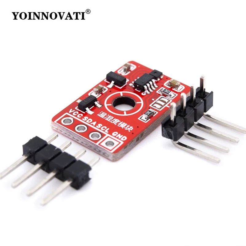 SHT40 I2C Temperature and Humidity Sensor Module, High Precision Digital Sensor for Arduino