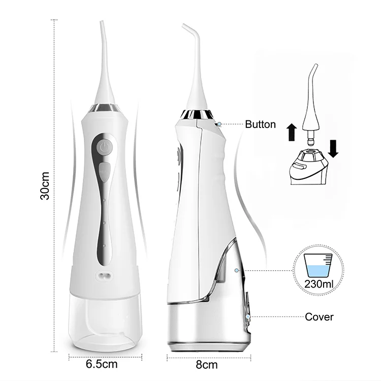 Factory Wholesale Oral Care Electric Teeth cleaning USB Irrigator Cordless Water Flosser