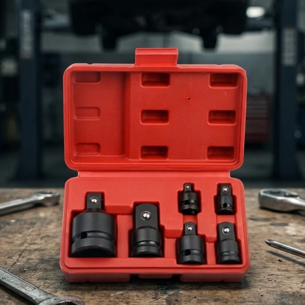 Engineered For Impact Socket Adapters 1/4 3/8 1/2 Inch Drive for Compatibility with Most Standard Socket Sizes and Drive Types