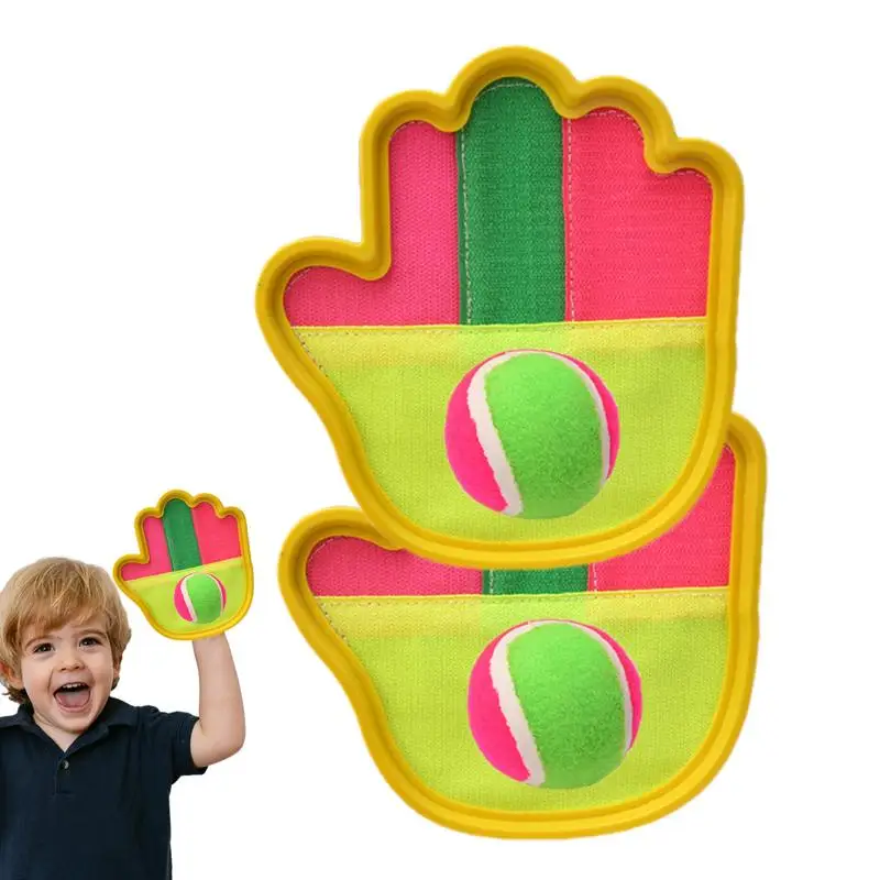 

Catching Ball Set Parent-Child Fun Toss And Catch Play Pop And Catch Ball Game Interactive Toss Game Classic Outdoor Games For