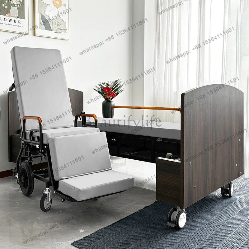 Electric separation home care bed Separate wheelchair bed Home home comfort for the elderly