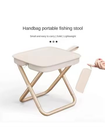 Fishing chair small Mazar folding camping stool Outdoor portable fishing folding chair portable line artifact