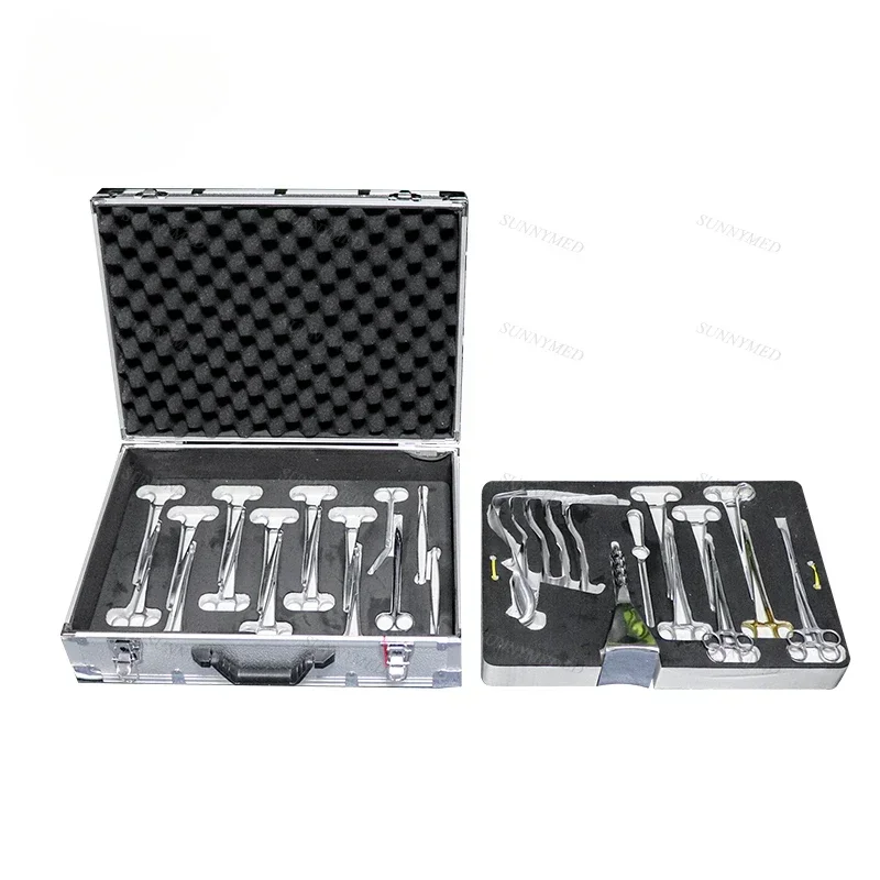 

SYB-9F-II medical hospital clinic surgical equipment cesarean section instrument kit