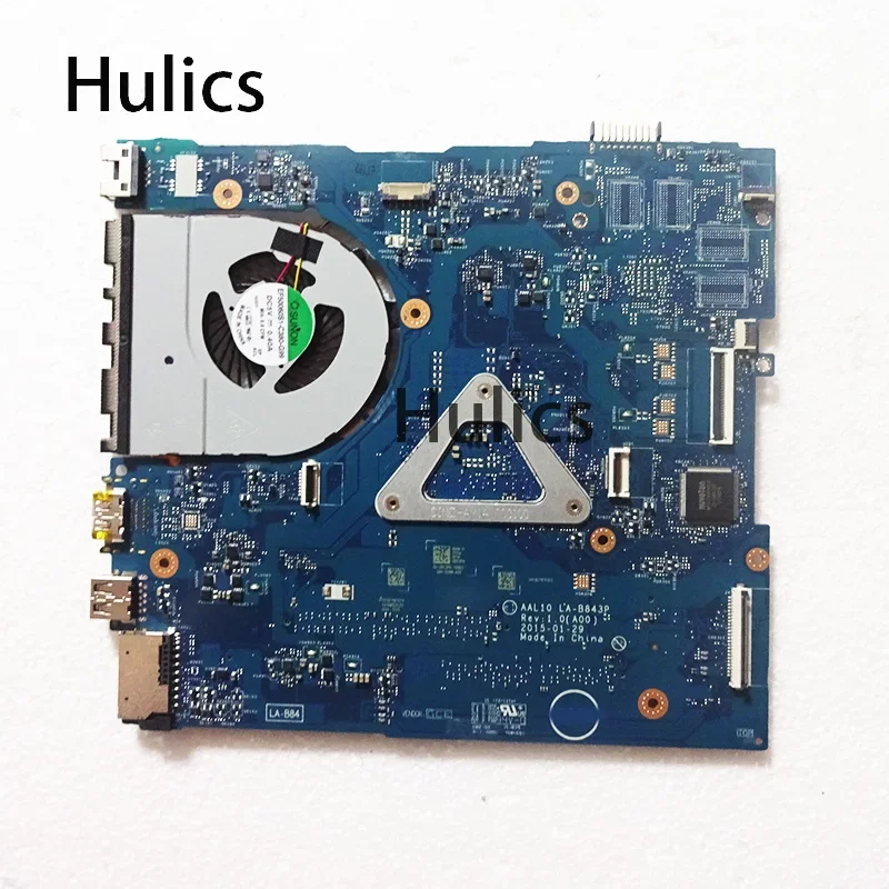 Hulics Used CN-0RC3PN 0RC3PN RC3PN Laptop Motherboard For DELL Inspiron 5558 LA-B843P SR23W I7-5500U Mainboard Heatsink