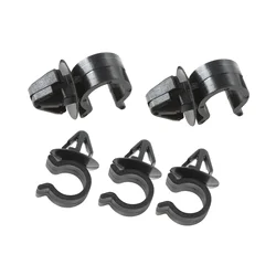 30Pcs Car 12mm Hood Support Prop Rod Clips Snap Fastener Part for Hood Cover Bumper Fender Clamp Automobile Interior Accessories