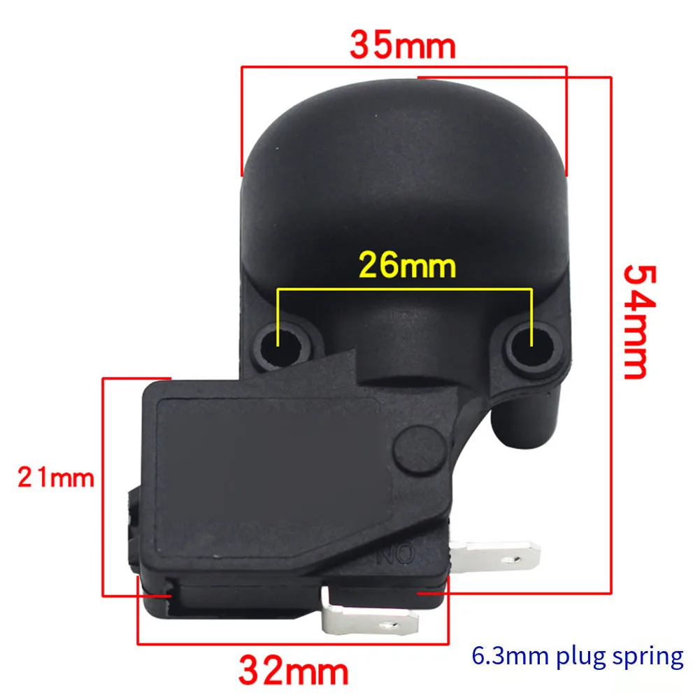 

For Mini Heater Anti Tip Tilt Switch Safety Cut Off Component Black Finish Easy Mounting No Wiring Modifications