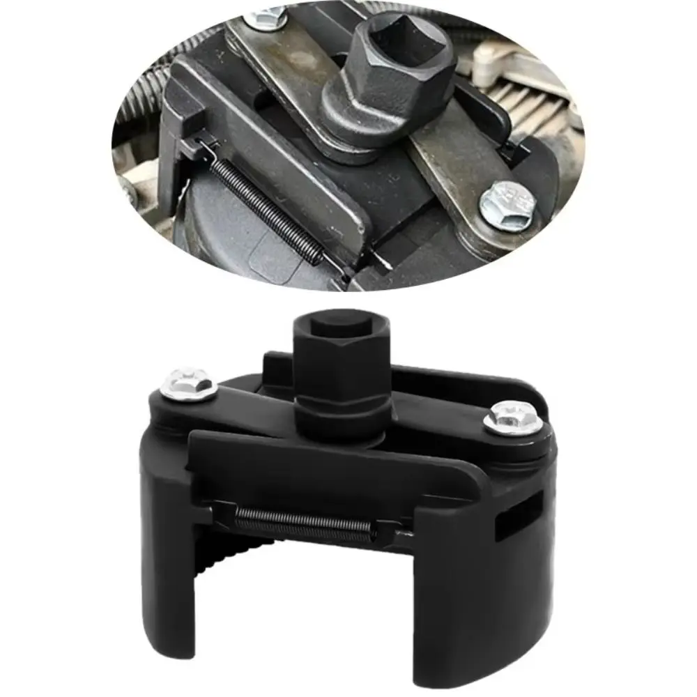 

Cast steel Two Jaws Oil Filter Wrench Multifunction Adjustable Heavy-Duty Metal Separator 60-80mm Stable