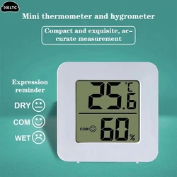 1PC precyzyjny termometr gospodarstwa domowego Mini termometr pokojowy LCD cyfrowy czujnik temperatury miernik higrometrowy pokojowej miernik wilgotności