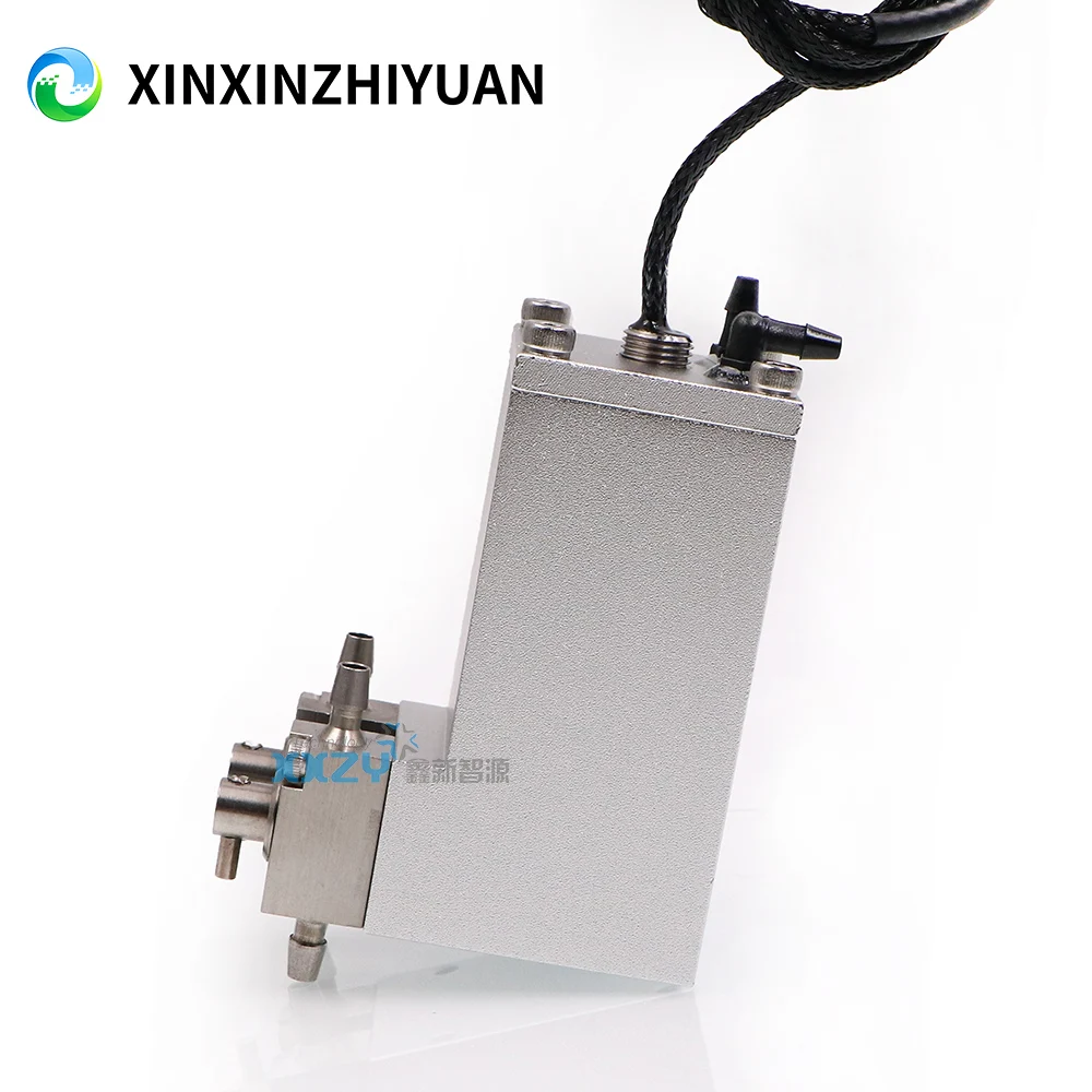 Inkjet Printer Metal Sub Tank With 2 Valves Negative Pressure Ink Cartridge for UV Flatbed Printer 38*44*80MM Ink Bottle