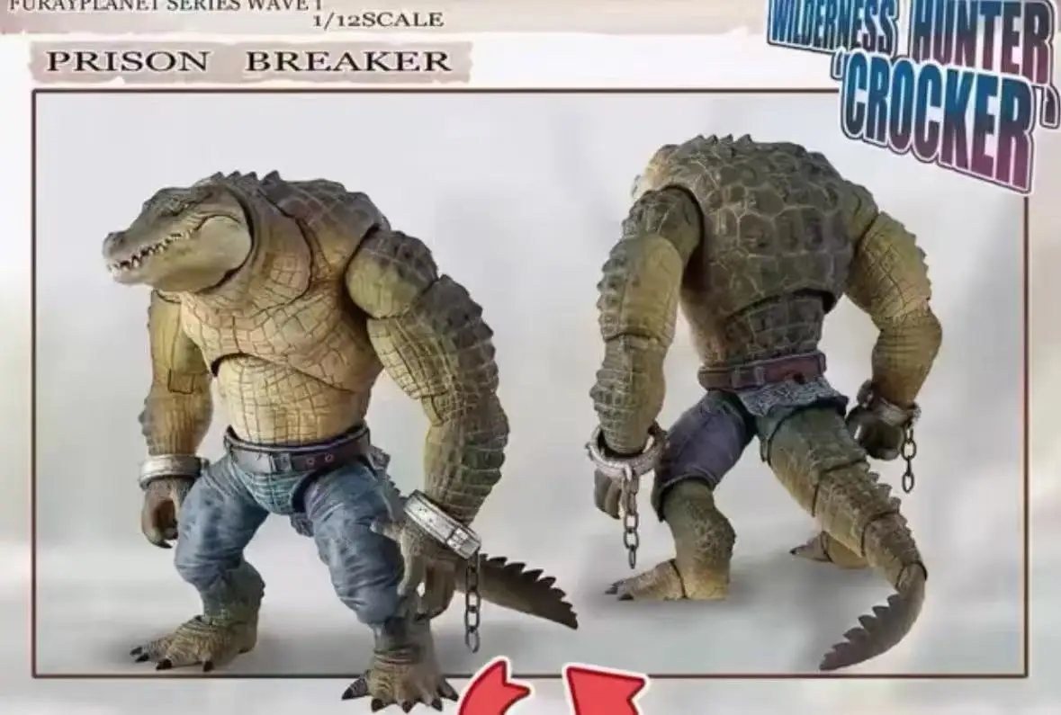 

Craftsman Alliance Fury Planet Craftsman Alliance Revenant Hunter Croc Crocodile Hunter Reprint 1/12 Movable Soldier Model