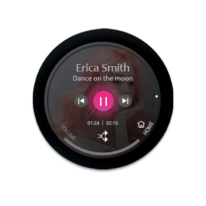 ESP32-C3 Development Board 1.28 Inch Round LCD Display Touch Screen with Wifi Bluetooth Module&A22K