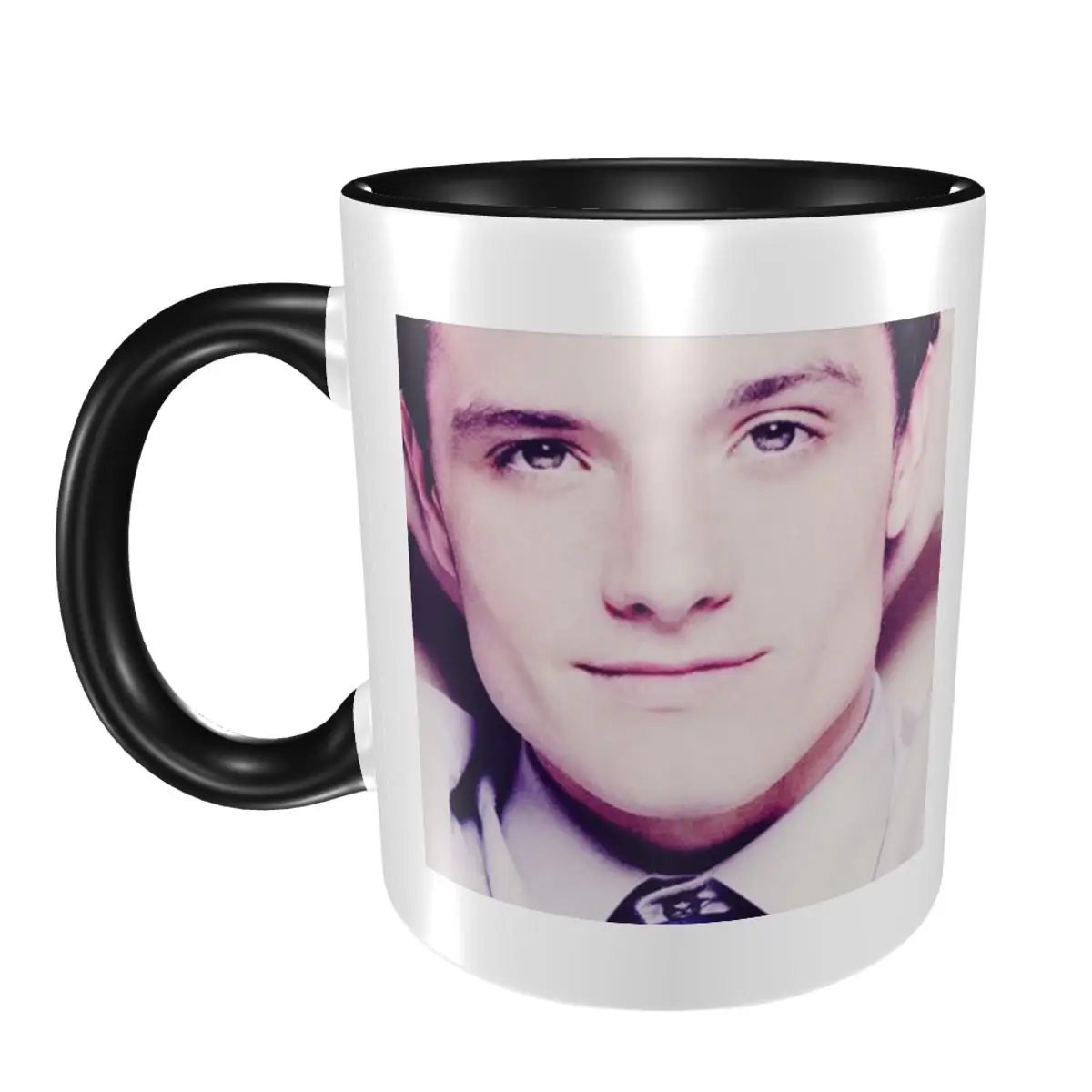 

Josh Hutcherson Whistle Meme Song Музыкальная кружка Забавные керамические кофейные чашки Чайные кружки Чашка молока Посуда для напитков Подарок для женщины и мужчины