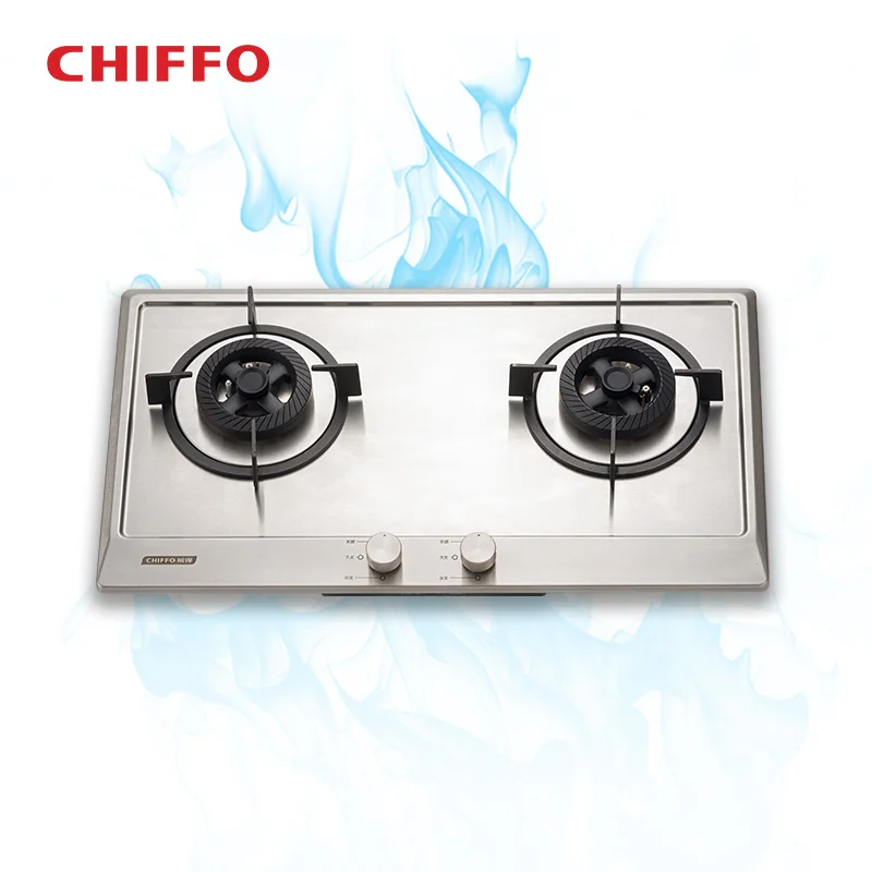 Private Brand Custom 2-Burner Cooker Cooktop Energy Saving Built-In Electric Power for Home & Hotel Stainless Steel
