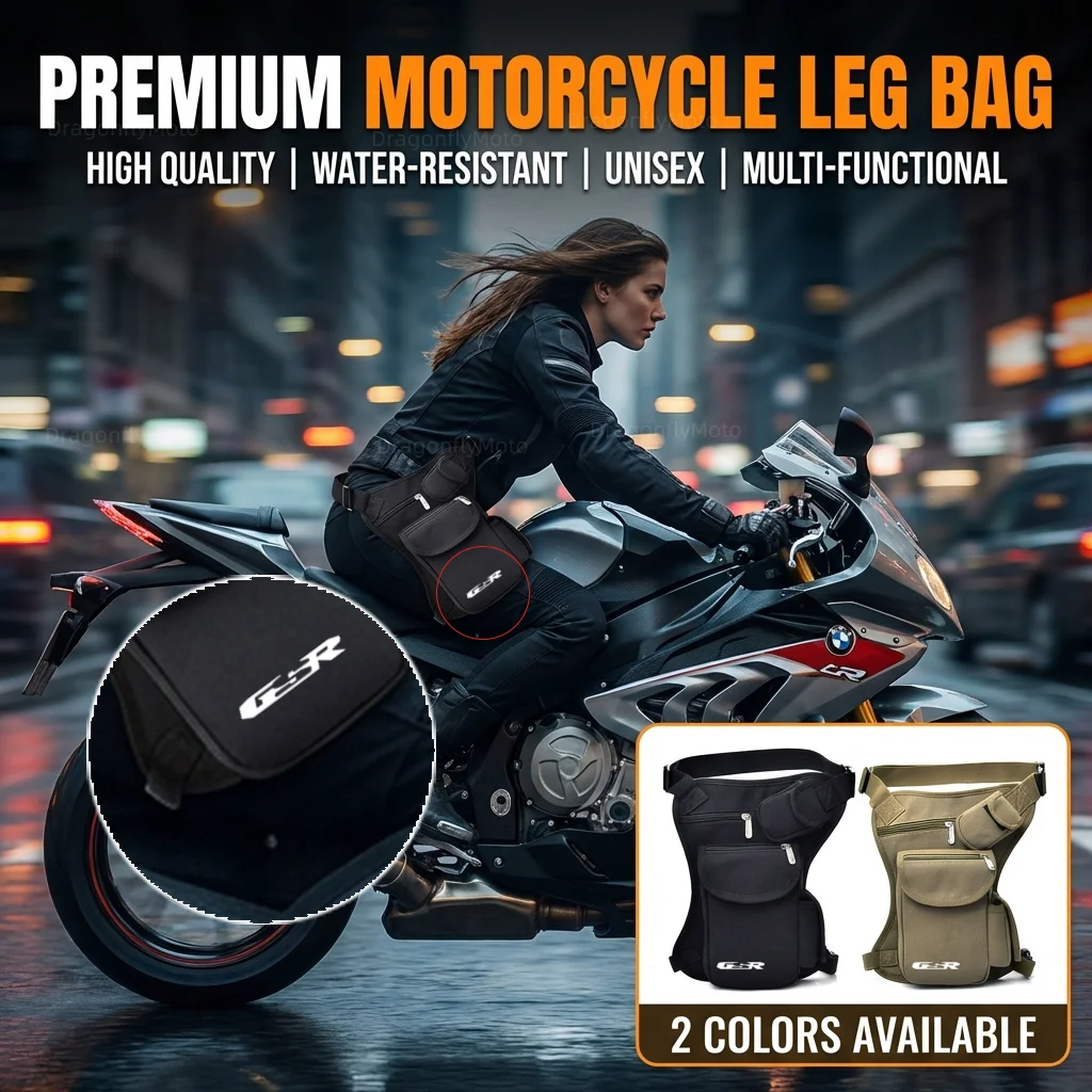 For SUZUKI GSR400 GSR600 GSR750 GSR 400 600 750 Motorcycle Drop Leg Bag Outdoor Multifunctional Hip Belt Waterproof Waist Bags