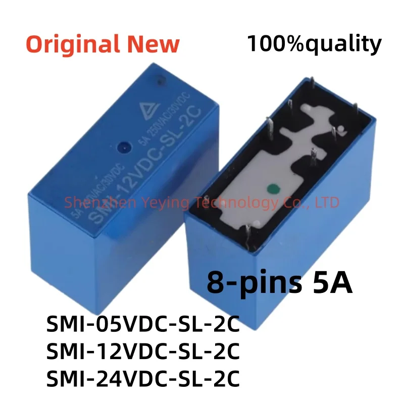 1Pcs/Lot 100% New Smi-05Vdc-Sl-2C Smi-12Vdc-Sl-2C Smi-24Vdc-Sl-2C 8-Pin 5A
