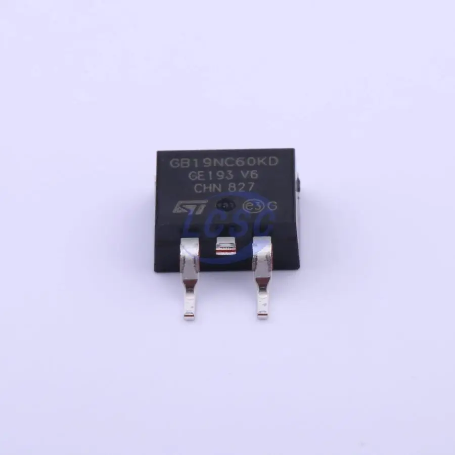 

10Pcs/Lot Original GB19NC60KD Transistor IGBT 600V 35A 125W D2PAK Discrete semiconductor STGB19NC60KDT4
