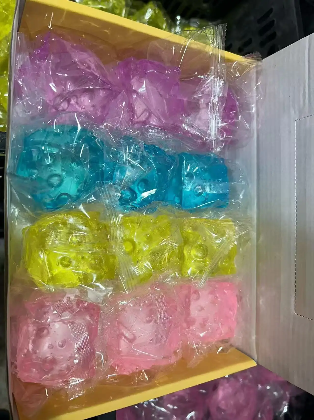 

Maltose Plastic Pinch Music New Transparent Cheese Stress Relief and Release Leisure Slow Rebound Toy