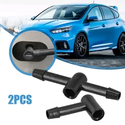 2pcs Car Accessories Car Windshield Wiper Water Jet Nozzle Hose Connector Kit For Ford Foucs Mondeo C-max Fiesta 6680333 1300699