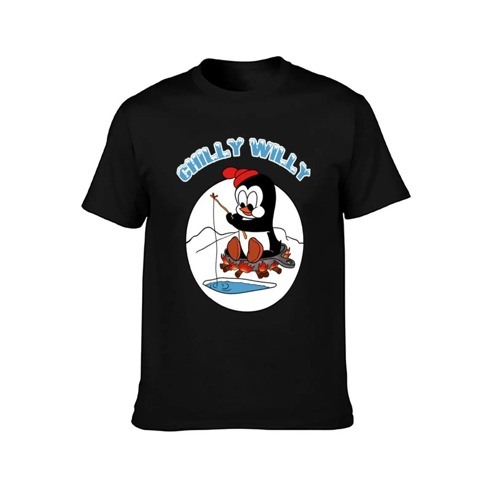 Chilly Willy T-Shirt Breathable Basic Cotton T-Shirt