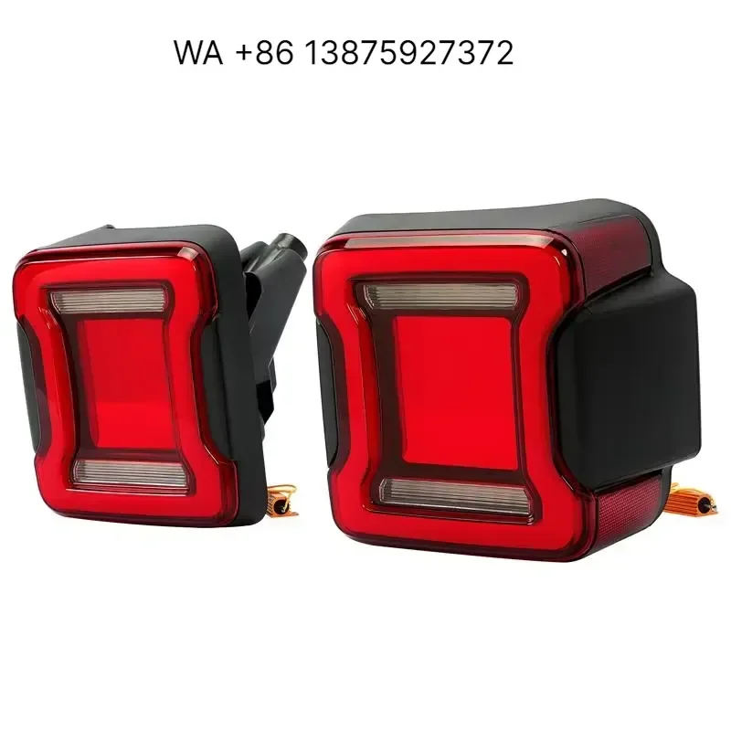 Wmwmnu New Style Factory LED Taillights Sequential Turn Signal Tail Light for JK 2007-2017