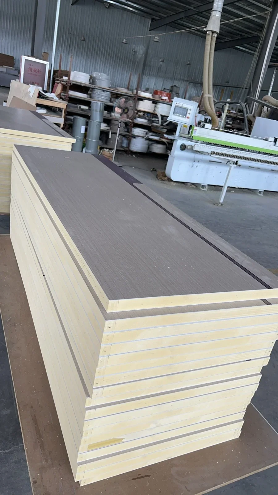 Soundproof Waterproof WPC Door Wood Composite Design for Apartment