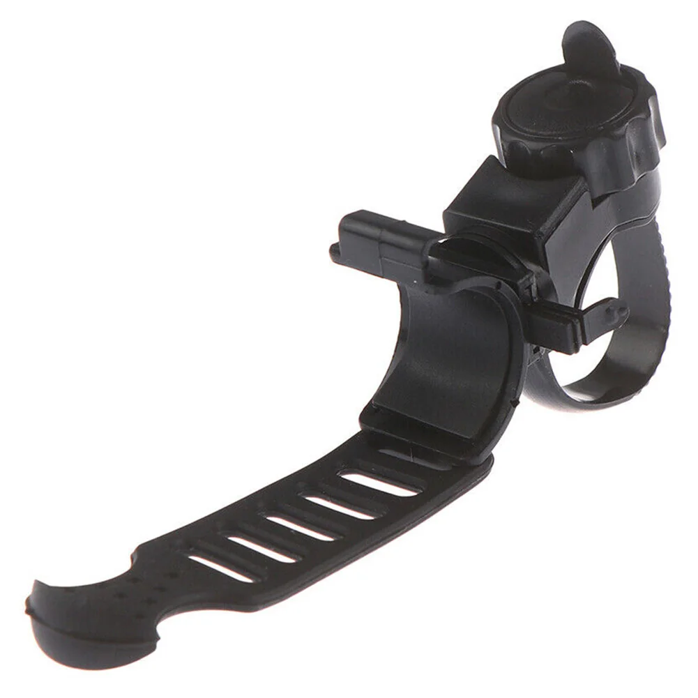 AliExpress NONE For 360 Degree Adjustable Flashlight Clip Holder with Rotating Head Base for Bikes Motorcycles and Outdoor Gear