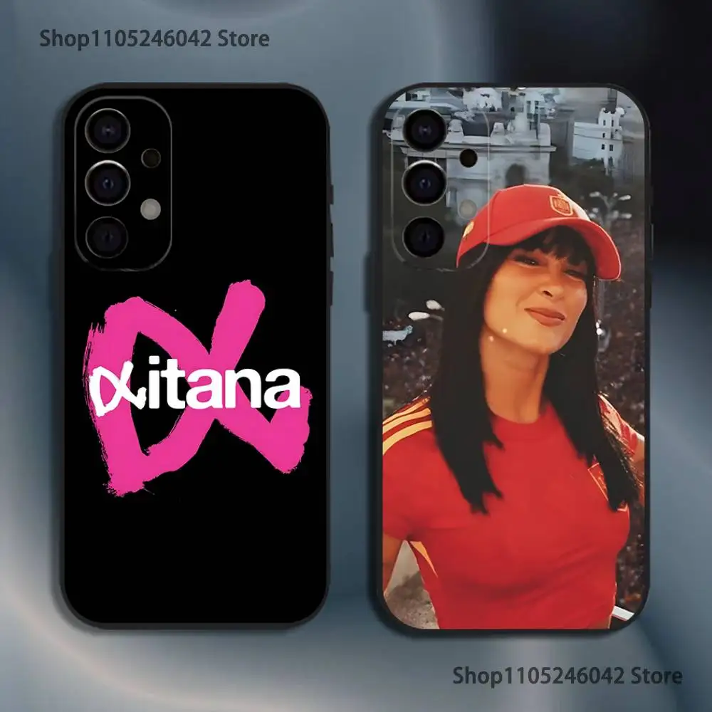 

Singer A-Aitana Alpha Shockproof Phone Case For Samsung S25,S24,S21,S22,S23,S30,Ultra,S20,Plus,Fe,Lite,5G Black Cover