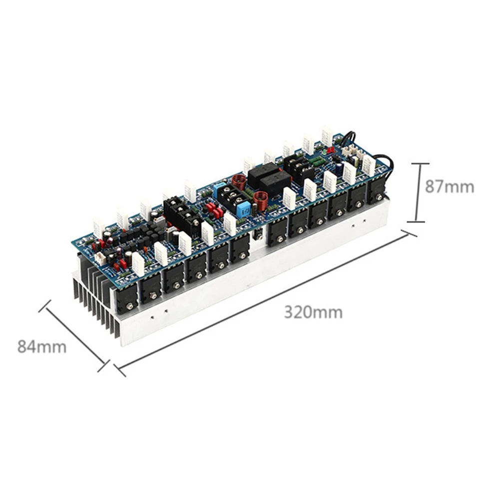 Scheda amplificatore di potenza a 2 canali 1000 wx2 ad alta potenza con protezione del circuito amplificatore da palco professionale HIFI fai da te Audio