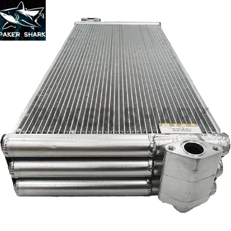1130*470MM For Kobelco SK350-8 Hydraulic Oil Cooler Radiator Aluminum Excavator