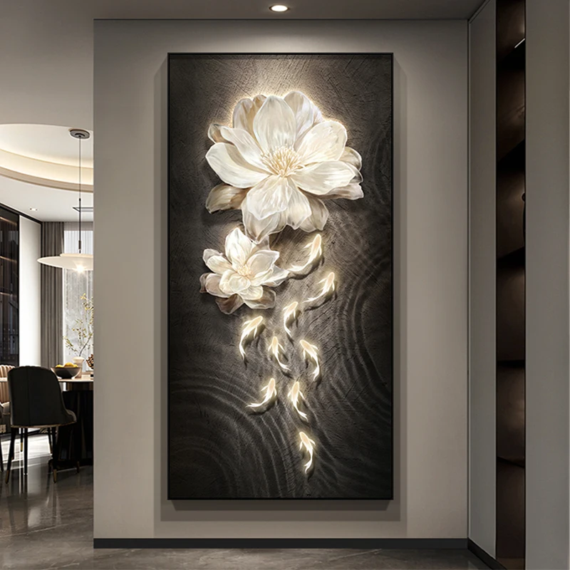 2025 new modern light luxury porch wall lamp is painted into the hallway opposite the door LED wall lamp
